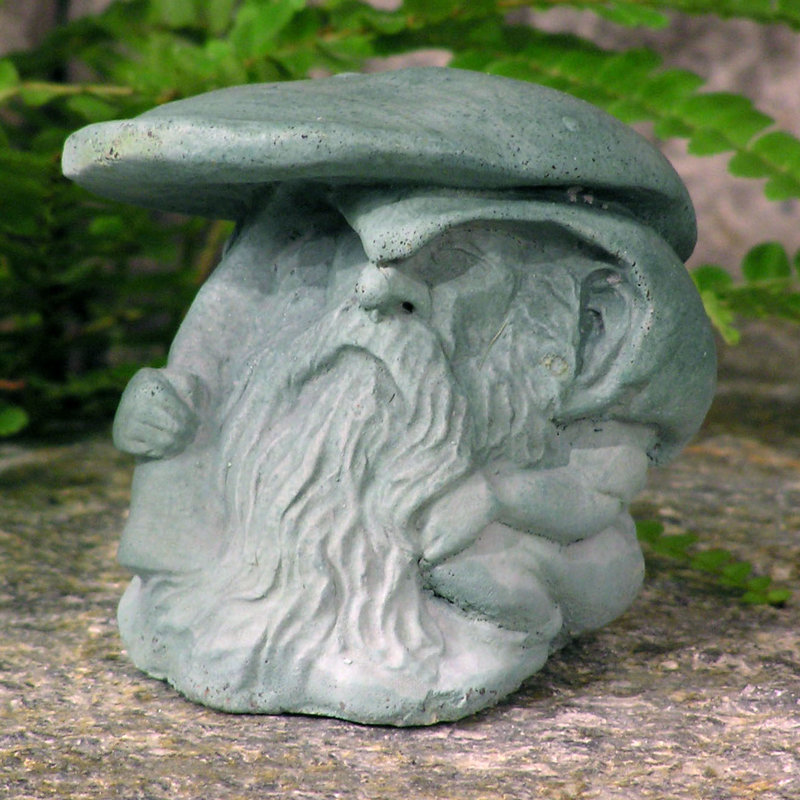 Statue champignon Rainman, Patine cuivre
