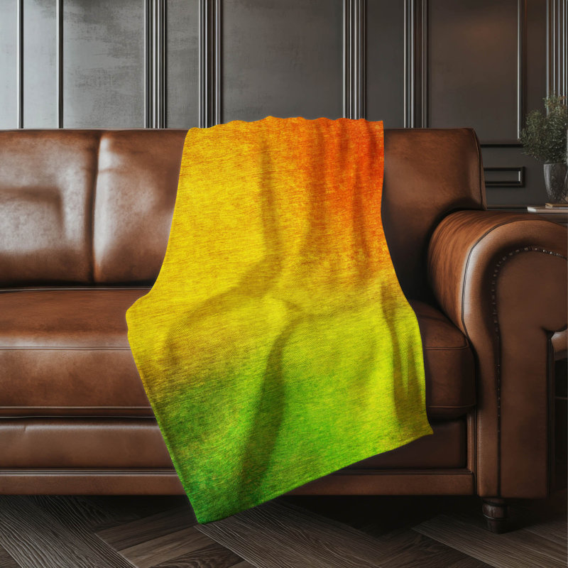 Jeté dégradé Addison Sherpa ASB583, Terracotta