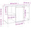 Skagway Sink Cabinet 80x33x60 cm Engineered Wood-1067409728