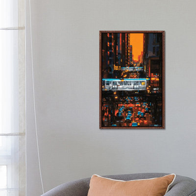 Trainhenge 1 Piece Wall Art on Canvas
