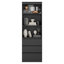 Isla 180 cm H x 60 cm W Standard Bookcase-970720916