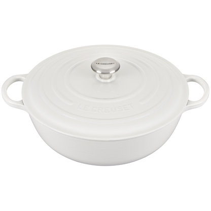 Le Creuset Heritage 7.5qt Cast Iron Chef's Oven with Trivet on QVC