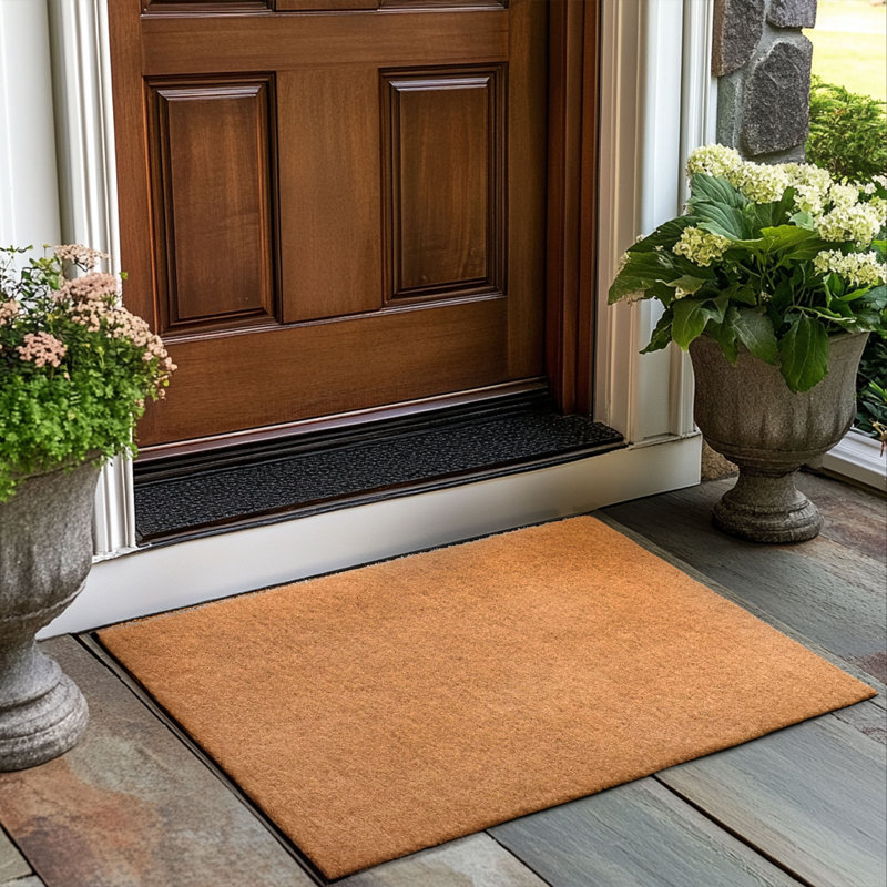 Pvc Coir Non-shed Synthetic Doormat, 75cm x 44cm