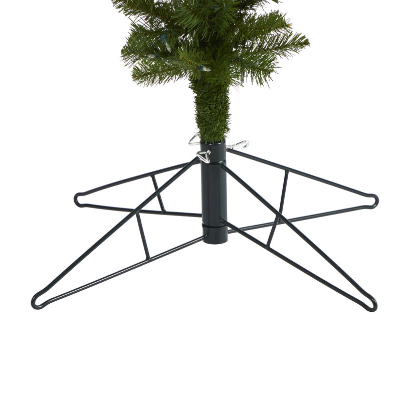 Sapin de Noël artificiel vert 8 'avec 850 lumières claires