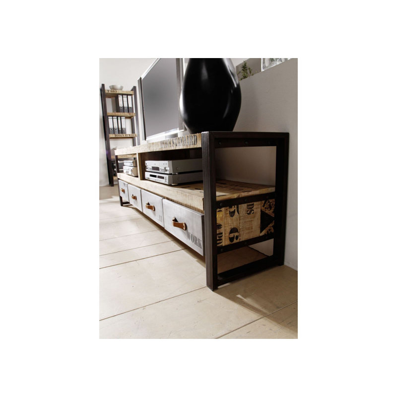 Factory Unfinished TV Stand for TVs up to 78"