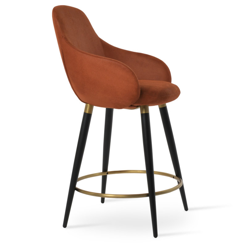 Gazel Arm Ana Stool, Fabric