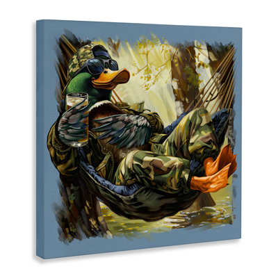Mallard Hammock in Camo Canvas, design by Jim Baldwin