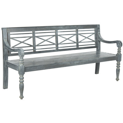 Paull Solid Wood Acacia Outdoor Bench
