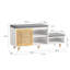 Segars 8 Pair Shoe Storage Bench