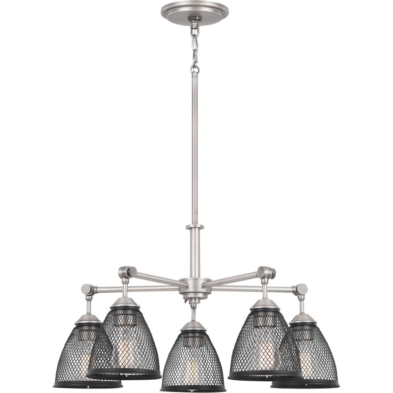 Lustre classique/traditionnel ombré 5 lumières Lowman