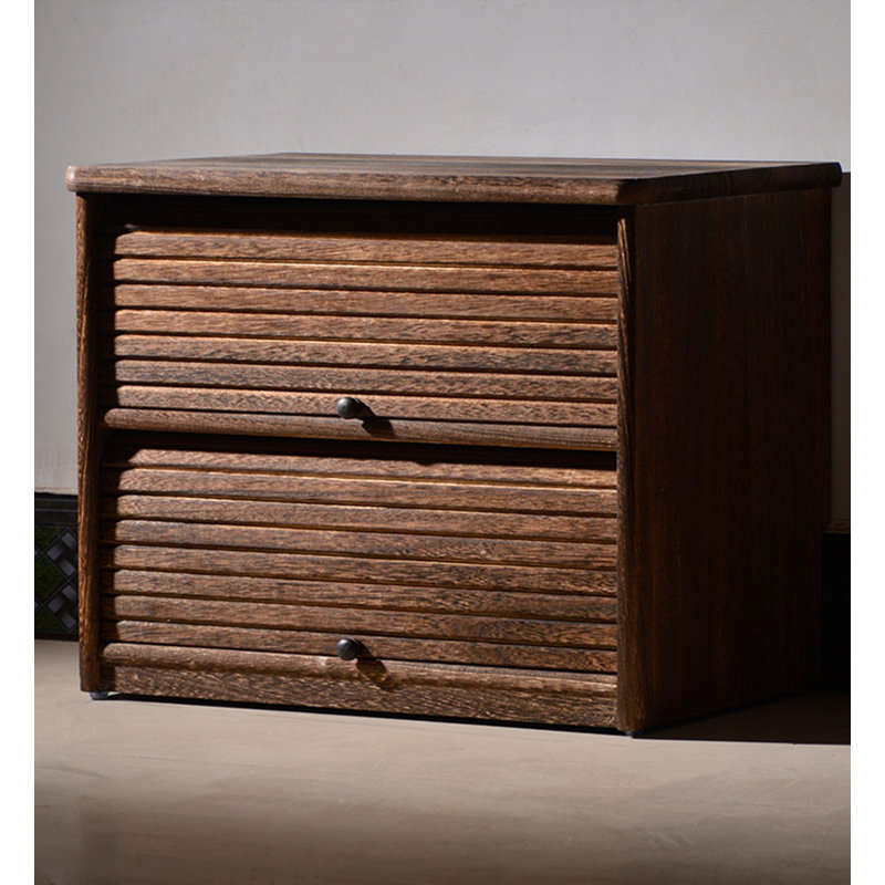 Banc de rangement à chaussures en bois massif à lattes
