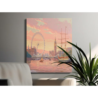 Coursey Wrapped Canvas Print Set