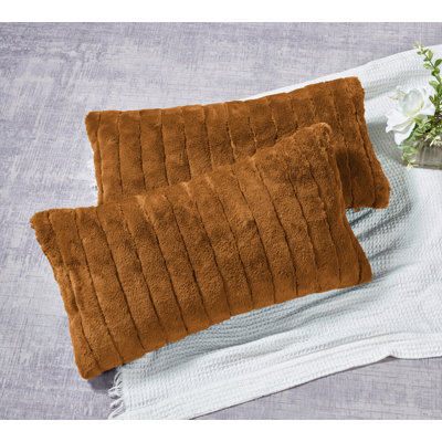 Housse de coussin en polyester Super Mink