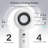 130000 RPM Ionic High Speed Blow Dryer for Fast Drying with 680 Million Negative Ions, Low Noise Lightweight Hairdryer with Magnetic Nozzle for Travel Salon Women Men-116784198