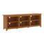 Meuble télé en bois pour téléviseur de 75 po ou moins avec tablettes ouvertes et gestion des câbles Inniss-719389702