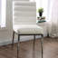 Ensemble de 2 chaises d'appoint rembourrées