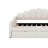 Full Size Upholstered Daybed Frame With Shall Shaped Backrest & 2 Drawers, Velvet Fabric-480562103