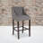 Ahseem 24" High Transitional Tufted Walnut Counter Height Stool-2028909506-2028909534