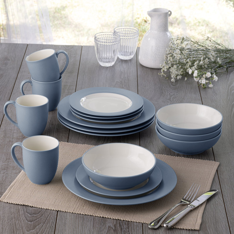 Service de table 16 pièces Noritake Colorwave, service pour 4, Glace