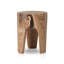 Kyra Outdoor Round Teak Side Table