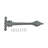 Wrought Iron Spear Tip Rustproof Strap Hinge