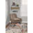 Arreon Flannel Fabric Button Tufted Armchair-613506984
