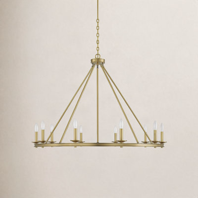 Poynor 10-Light Chandelier