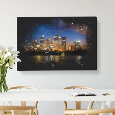 Sydney Skyline Vol.2 - Wrapped Canvas