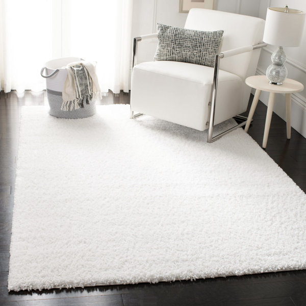 Wade Logan® Jiang Performance White Rug & Reviews | Wayfair