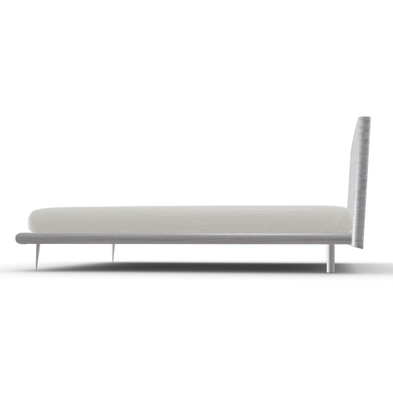 Platform Bed, Natural, King