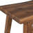 Walnut Counter Height Stools - Rustic , Space Saving Idea (2 Dining (2) Small Solution,