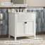 Meuble-lavabo autoportant avec comptoir en pierre artificielle-810700825