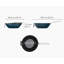 Joseph Joseph Space Ceramic Non-Stick 12.5" Wok with Folding Handle