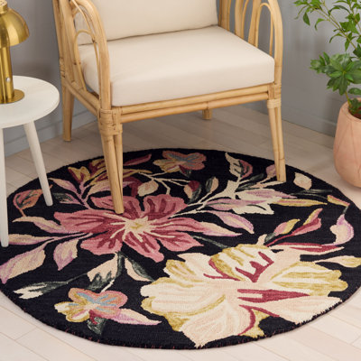 Tapis d'intérieur en laine touffeté à la main Jardin