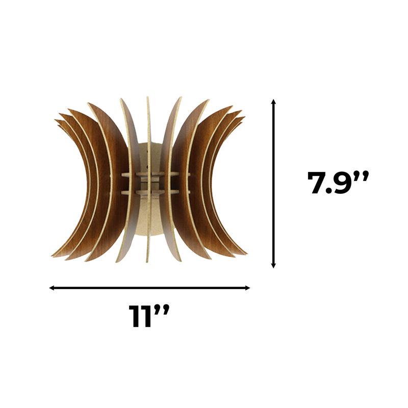 Sphere Wing Wall Sconce