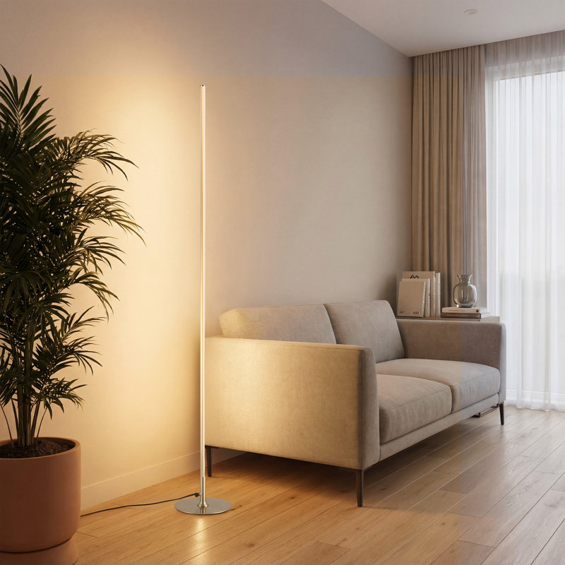 Juaquin 59.5'' LED Novelty Floor Lamp, Gold