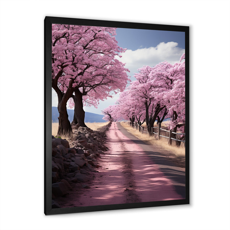 Reproduction d'art sur toile, "Nature et paysage", Cadre photo noir, H 20 po x l 12 po x P 1 po