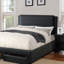 Lit luxueux avec tiroirs de rangement en similicuir FB Modern-669265970-669265973
