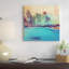 « palm island iv », reproduction d’art sur toile tendue-20159625-72662152-72662153