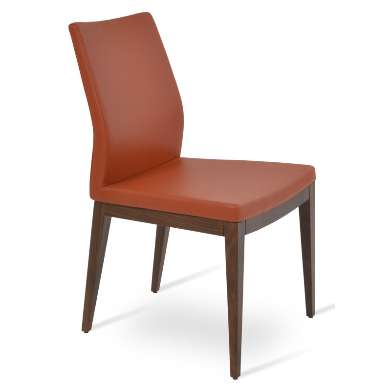 Pasha Wood Dining Chair, Walnut, Hazelnut PPM-S