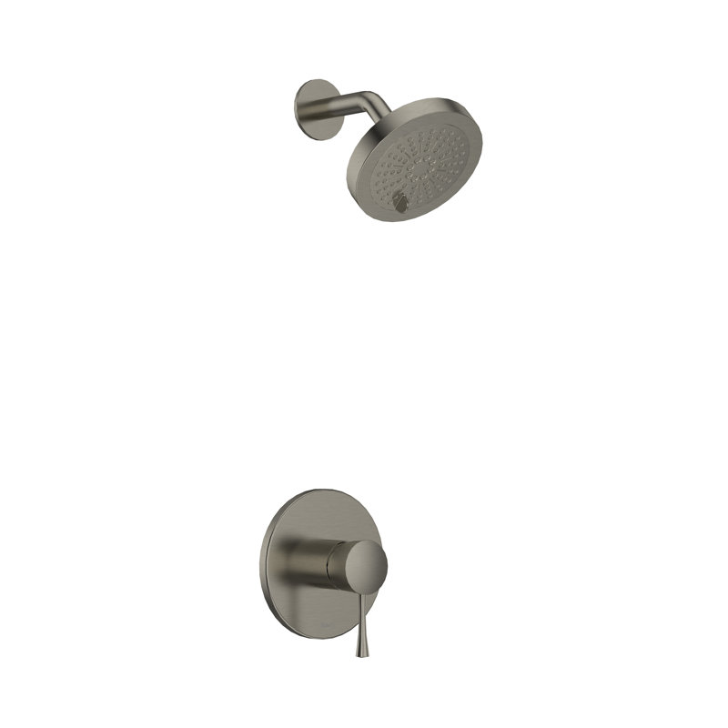 Edge™ Pressure Balance Shower System with 1 Function, Brushed Nickel, 1.75 GPM