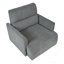 Chaise surdimensionnée avec repose-pieds avec rangement-389592265