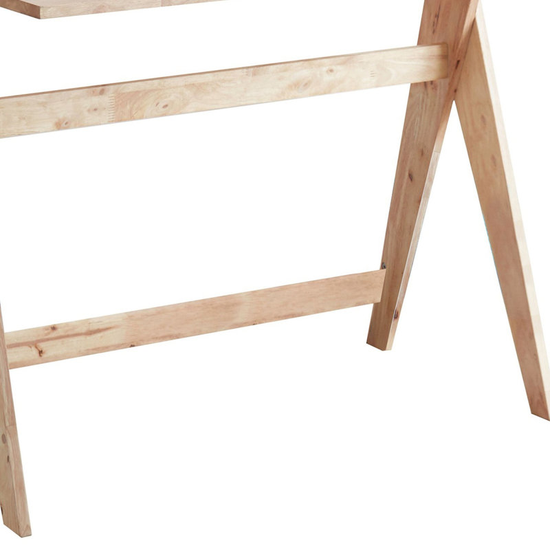 Bureau avec rehausse, Chêne