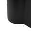 Table d'appoint latérale en bois noir 22 "x 14" x 22 "-1036918201