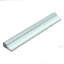Equator 12" x 2" Polished Marble Chair Rail Tile Trim in Gray
