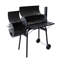 Belfry Kitchen Lucky 110cm W Barrel Charcoal Grill