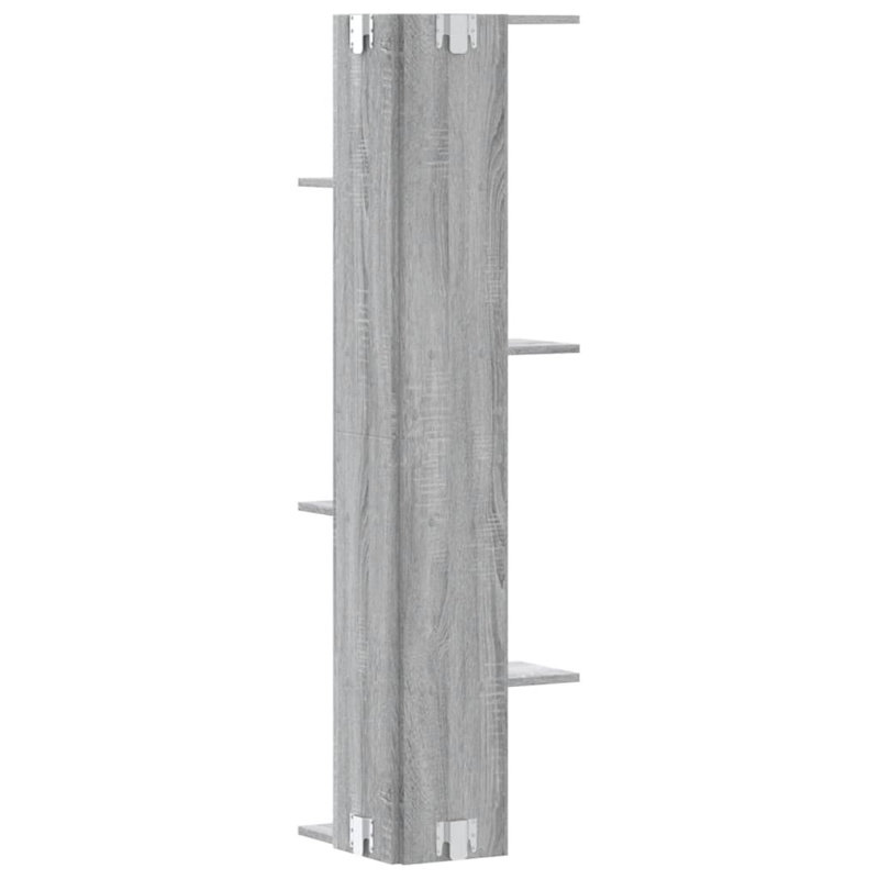 Rodaisha Floating Shelf, Grey Sonoma