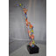 Statue de saxophone Graffiti Modern Art en résine - décor d'inspiration musicale Kingsland, 15 po x 9 po x H 29 po