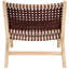 Chaise d'appoint en cuir Denman-875256737