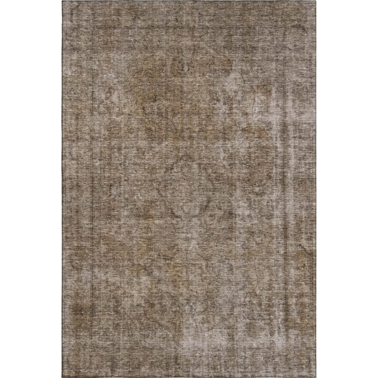 Premium Machine Washable Honig AMF1656 Global Rug